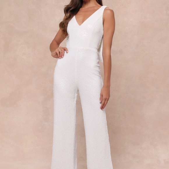 Sequin jumpsuit - Picture 3 of 3